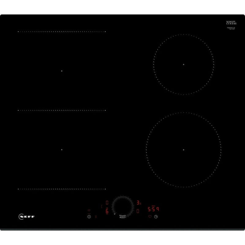 Grade A Neff T56FHS1L0 N70 60cm Induction Hob - Black