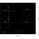 Grade A Neff T66FHE4L0 N70 59cm Induction Hob - Black