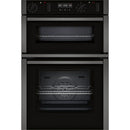 Grade A Neff U2ACH7AG7B N50 Electric Double Oven - Graphite Grey