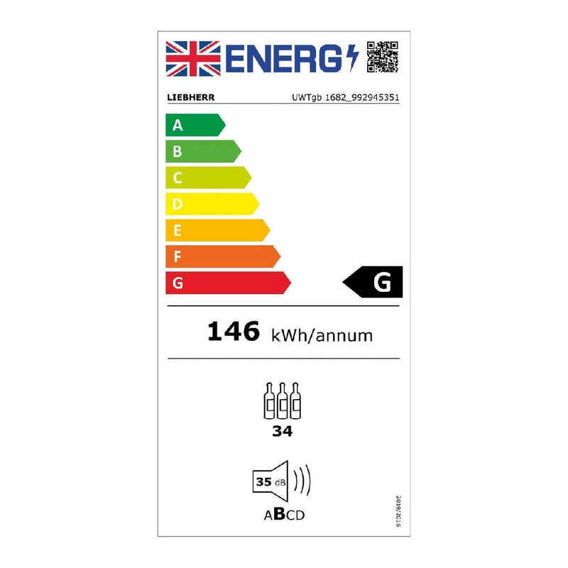 Liebherr - UWTgb 1682 Vinidor Built-Under Multi-Temperature Wine Cabinet