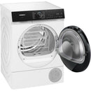 Grade A Siemens WQ46H2D9GB iQ500 9kg Heat Pump Tumble Dryer - White