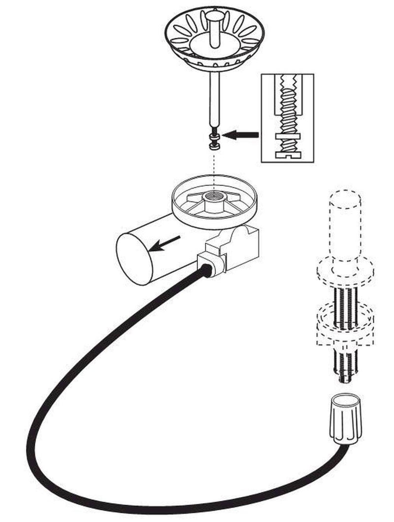 Blanco Pluggable Retrofit Set, With Standard Bowden Cable - Ideali
