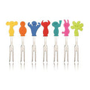 SNACK MARKERS PARTY PEOPLE SET OF 8 - ASSORTED - Vacu Vin  1841060