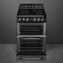 Smeg Victoria Range Cooker 60cm Two Cavity Cooker TR62IBL - Ideali