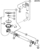 Blanco Infino® Retrofit Set For Infino® Waste System, With Comfort Remote Pull Knob, Plastic - Ideali