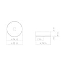 Alape Ab.Ke Countertop Washbasin White - Ideali