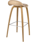 Gubi 3D Bar Stool - Wood Shell