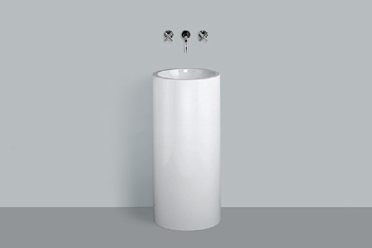 Alape accessory set with wall connection for WT.RX washbasin with wall console 4503000