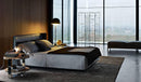B&B Italia Alys Bed - LY180 - Saddle Leather 280 - Ideali