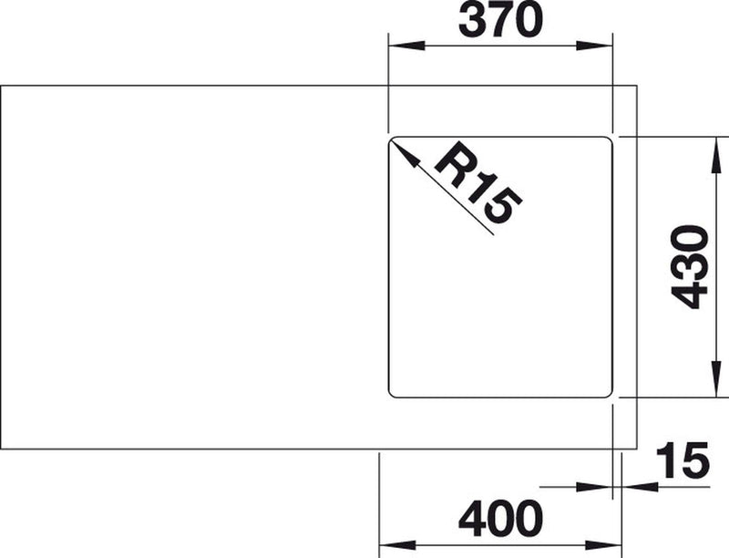 Blanco Andano 340-If Sink - Ideali