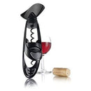 Twister Corkscrew with Bottle Grip - Black