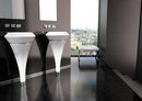 Glass-design Da Vinci floor sinks Roma Alto floor sink ROMAALPL01 - Ideali