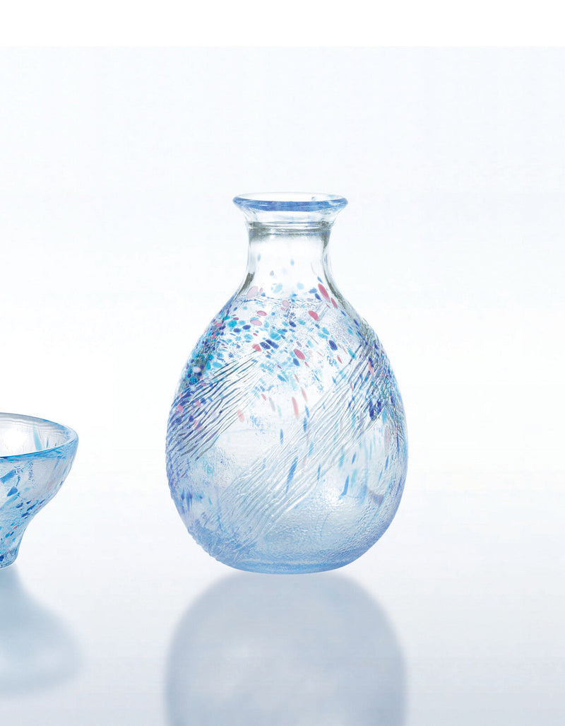 Handmade Sake Glass (Blue) 250ml