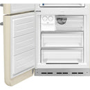 Smeg Fridge Freezer 205x71cm FAB38LCR5 - Ideali