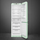 Smeg Free-Standing Fridge Freezer Retro Style 197x60cm FAB32RPG5UK