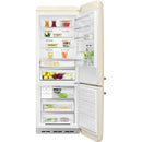 Smeg Fridge Freezer 205x71cm FAB38RCR5 - Ideali