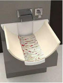 Glass-design Wall basins Privileged Paths of Water wall sink CALLA CALLABB - Ideali