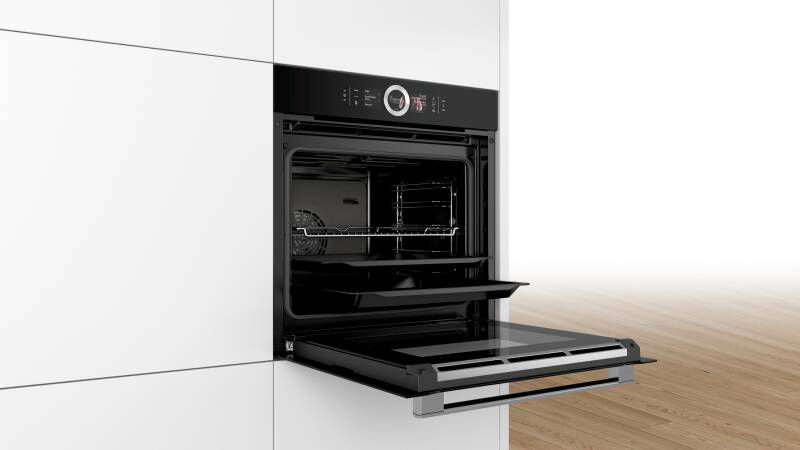 Bosch Series 8 Built-In Combi Steam Oven 60x60cm HSG636BB1