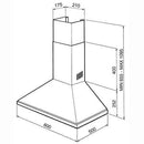 Smeg Wall-Mounted Hood 60cm KSED65NEE - Ideali