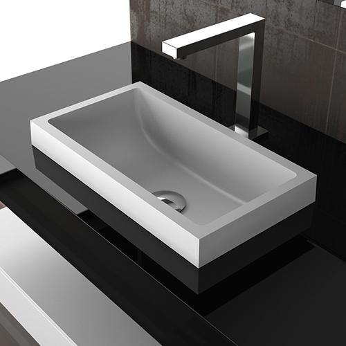 Glass-design Da Vinci built in sinks In Out built in sink Kosta1 KOSTA1PO01 - Ideali