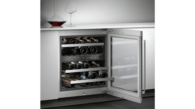 Gaggenau 200 Series Built-In Wine Cooler With Glass Door 82X60cm RW404262 - Ideali