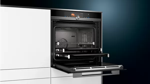 Siemens iQ700 Built-In Combi Microwave Oven 60x60cm HS858KXB6