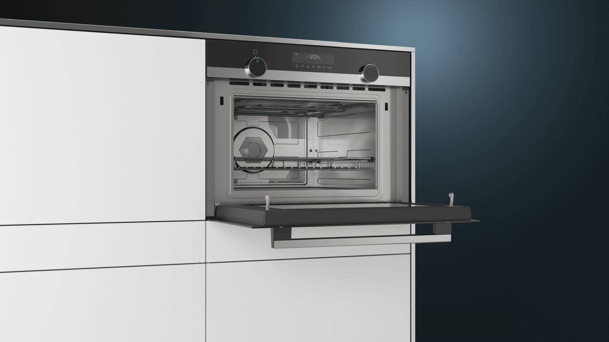 Siemens iQ500 Combi Microwave Oven 45x60cm CM585AGS0B Prices up to 40 off