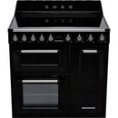 Smeg Range Cooker 90x60cm TR93IBL - Ideali