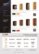 Ideali Regular Series Cigar Humidor 122cm