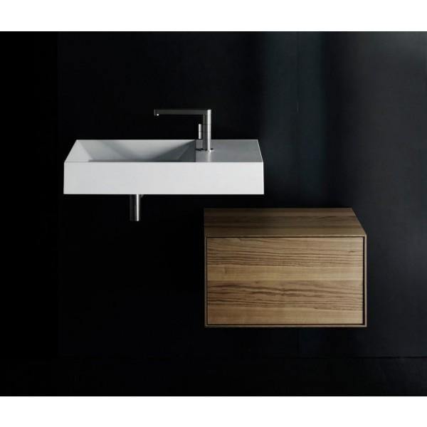 Boffi A45 Compact wall mounted washbasin in Cristalplant - Ideali