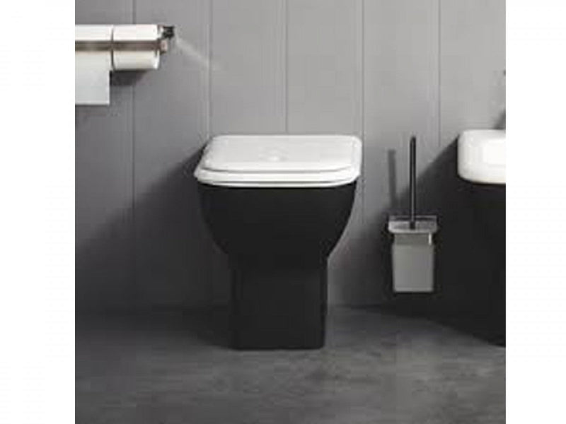 Agape Memory floor toilet with soft close seat ACER0898W