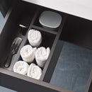 Alape FU.H358.1 drawer divider for internal drawer black