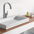 Alape Ab.Re Countertop Washbasin White, With Tap Hole - Ideali