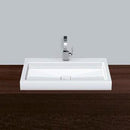Alape Ab.Re Countertop Washbasin White, With Tap Hole - Ideali