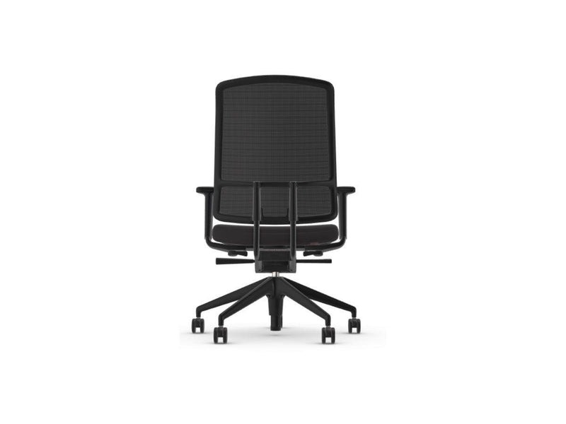 Vitra AM Chair 2D Armrests - Plano Nero/Coconut / LightNet Black - Ideali
