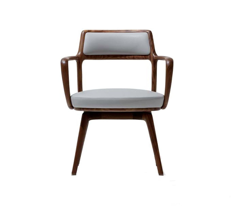 Giorgetti Baron Small Armchair with Low Back