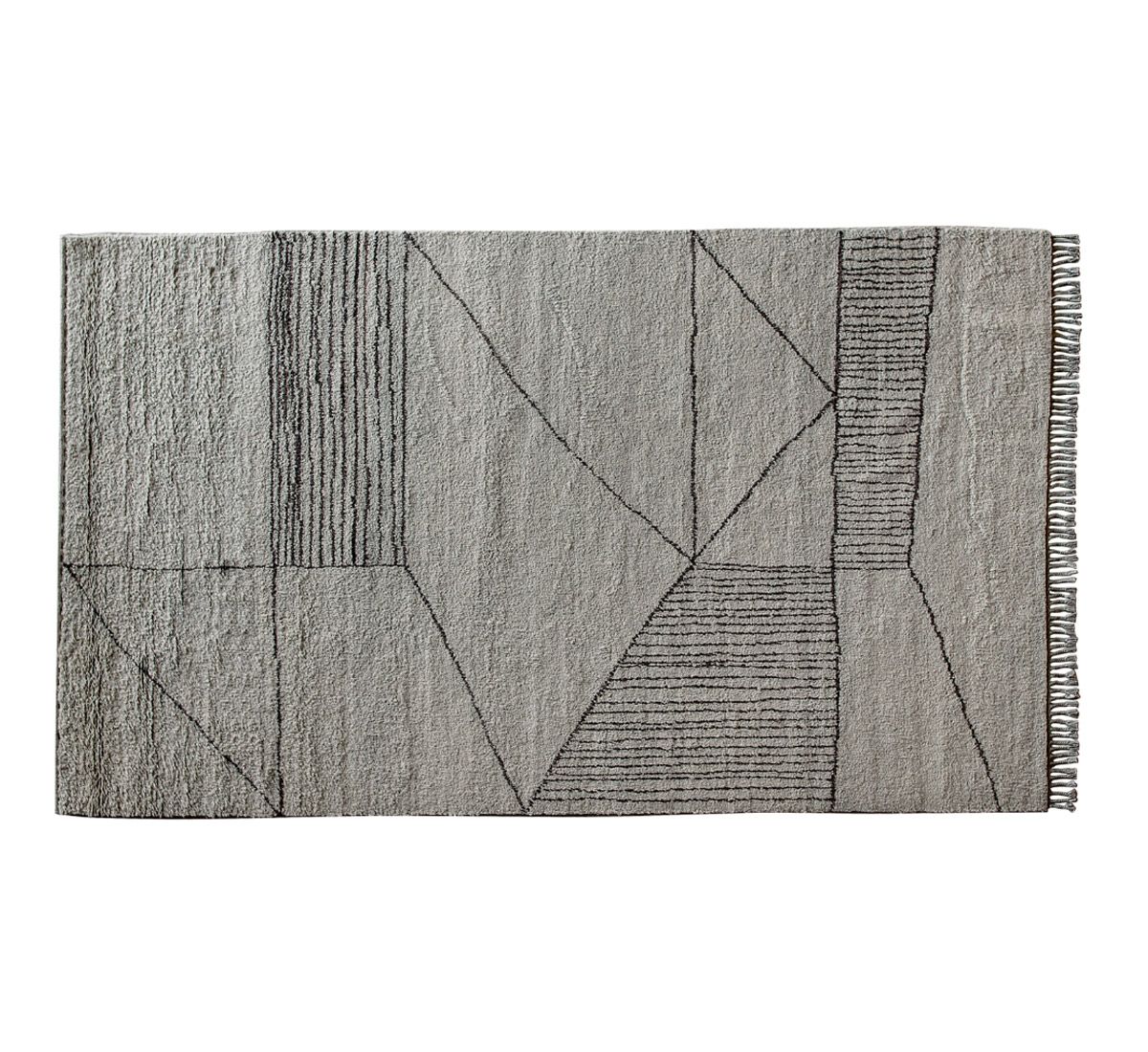 Baxter Berbère Rug 400x250 - Pattern A Light Grey/Brown: Prices up to ...