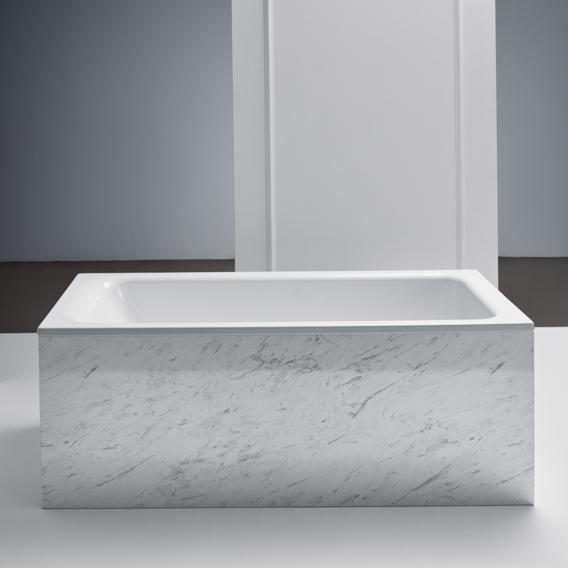 Bette Select Rectangular Bath With Front Overflow On The Side - Ideali