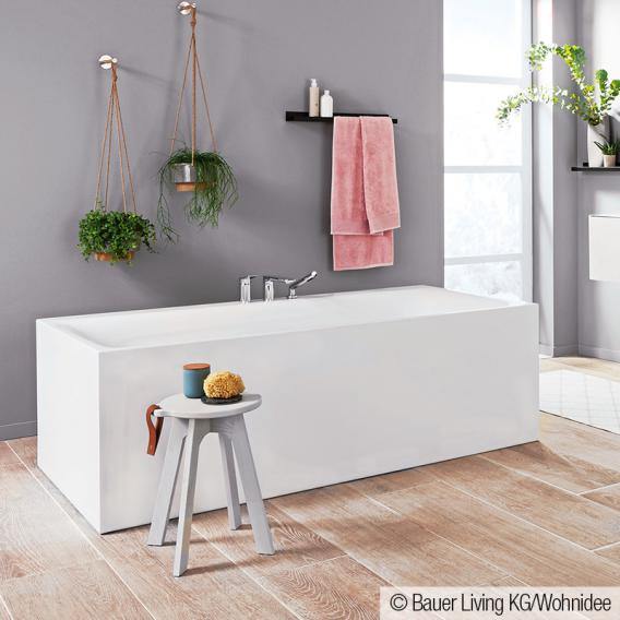 Bette Lux Silhouette Side Freestanding Rectangular Bath - Ideali
