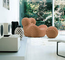 B&B Italia Up 2000 5_6 Armchair Striped