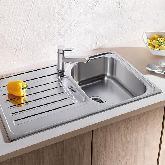 Blanco Lantos 45 S Reversible Sink - Ideali