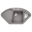 Blanco Delta Ii Sink Metallic Aluminium - Ideali