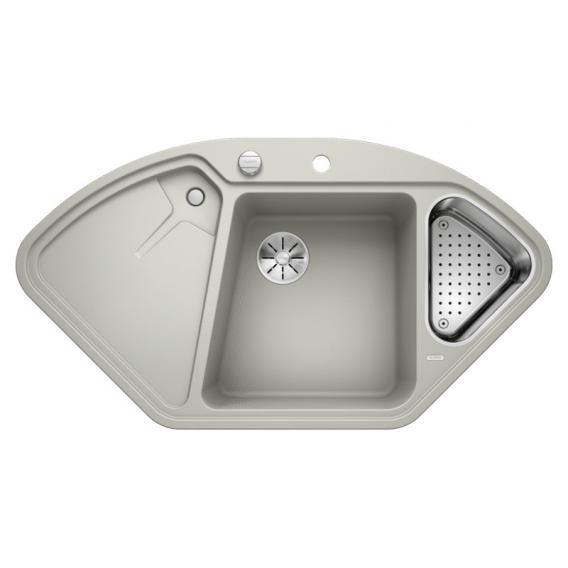 Blanco Delta Ii Sink Metallic Aluminium - Ideali