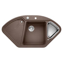 Blanco Delta Ii Sink Metallic Aluminium - Ideali