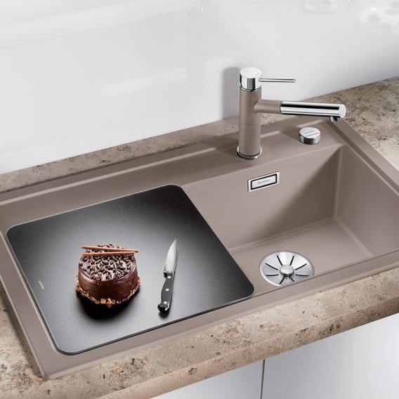 Blanco Zenar 45 S Sink Anthracite, Basin Right - Ideali