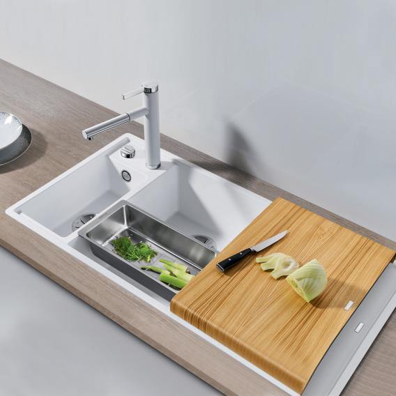 Blanco Axia Iii 6 S Sink Rock Grey, Basin Right - Ideali