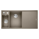 Blanco Axia Iii 6 S Sink Rock Grey, Basin Right - Ideali