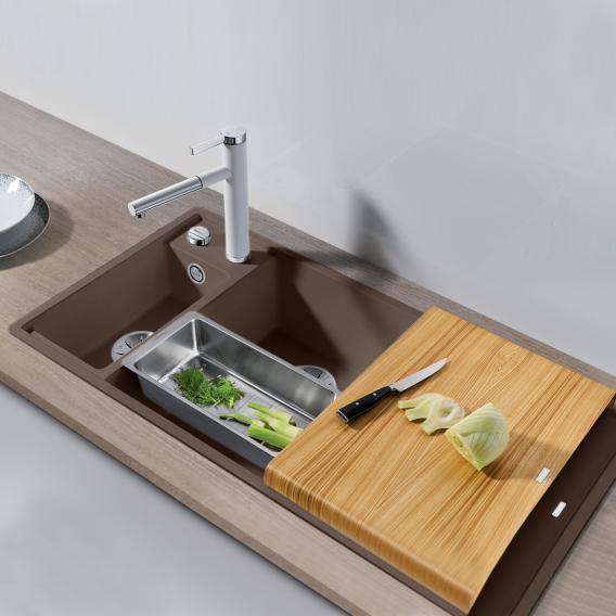 Blanco Axia Iii 6 S Sink Rock Grey, Basin Right - Ideali