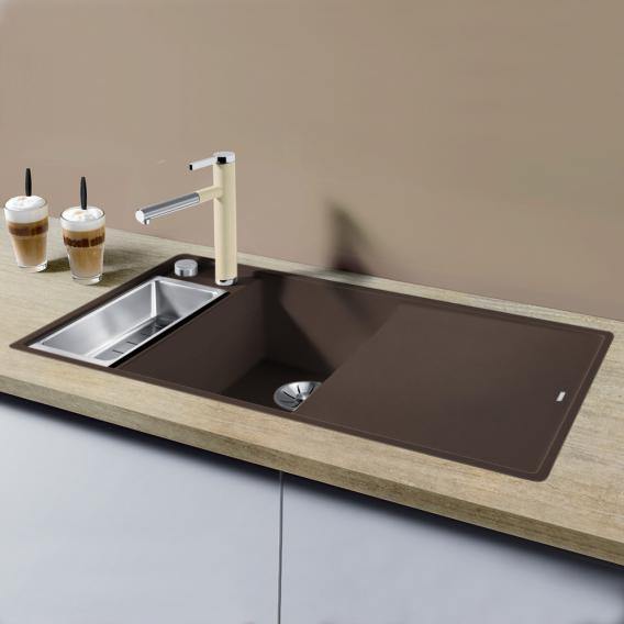 Blanco Axia Iii 6 S-F Sink Anthracite, Basin Right - Ideali