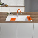 Blanco Sity Xl 6 S Sink Metallic Aluminium, Lava Grey Accessory Set - Ideali